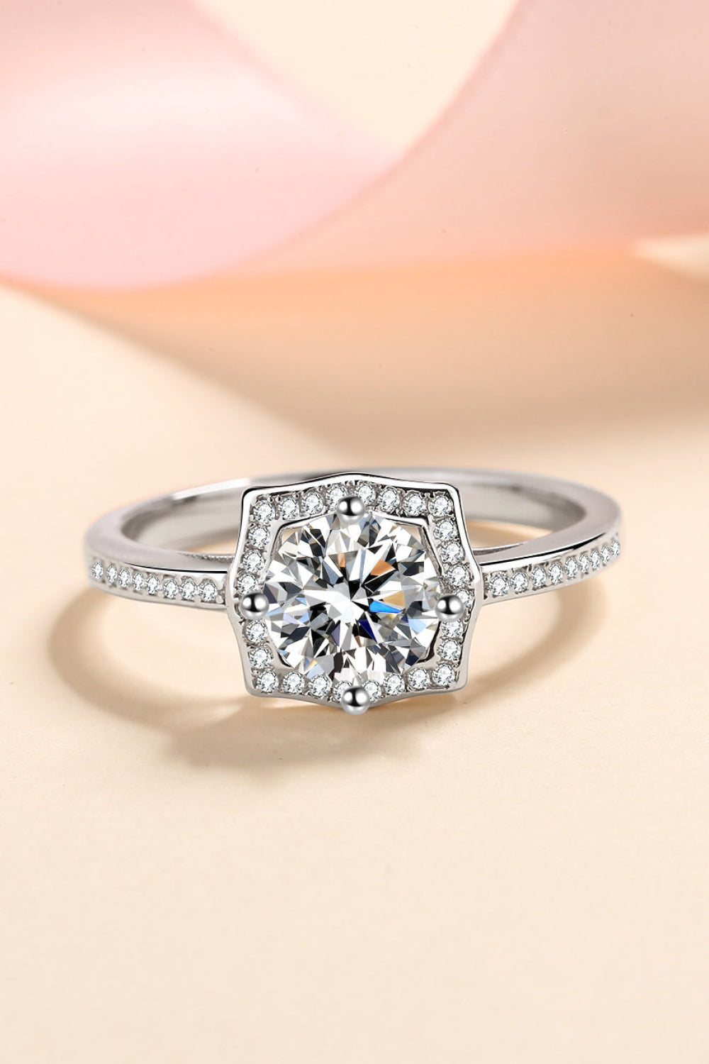 Embrace The Joy 1 Carat Moissanite Ring