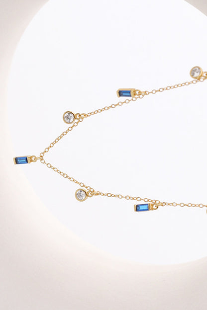 18K Gold Plated Multi-Charm Chain Necklace